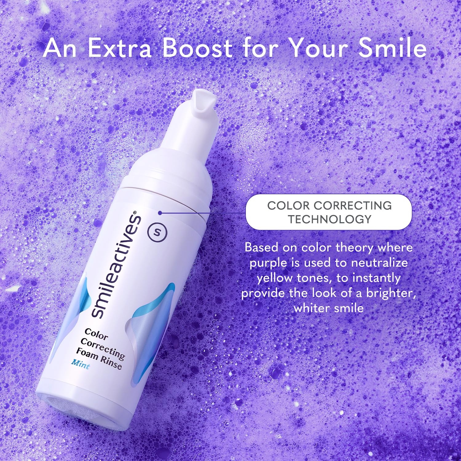 Amazon.com : Smileactives Purple Color Correcting Foam – Teeth